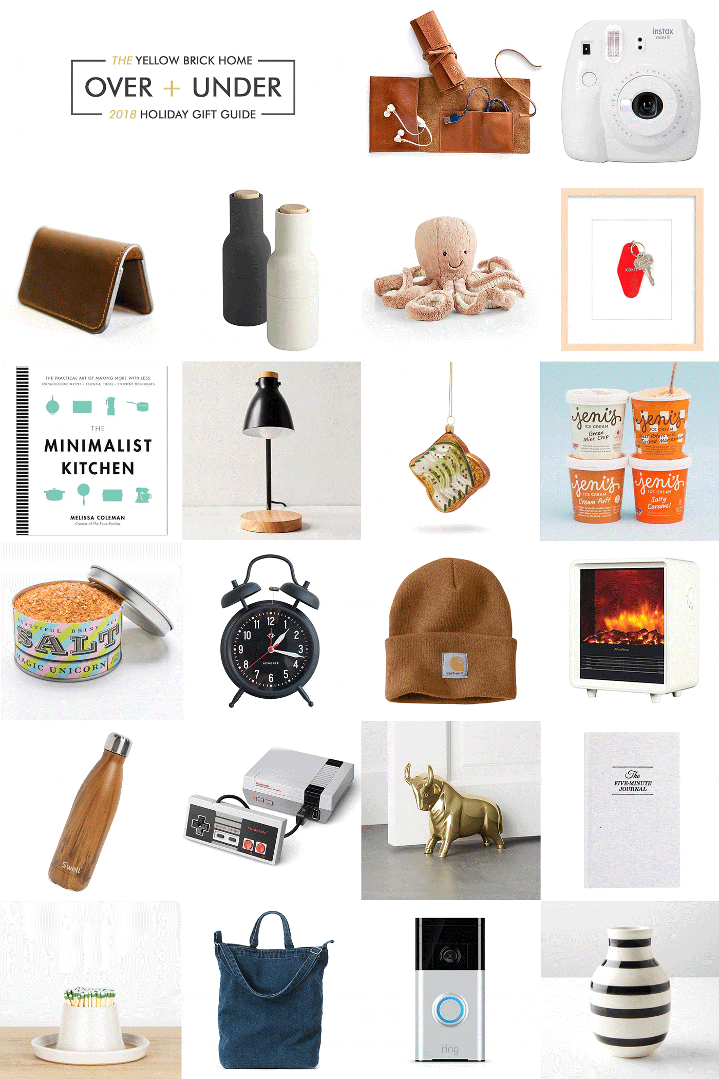Gifts for every budget! Gifts under $25, gifts under $50, gifts under $100 | a roundup of the best gifts via Yellow Brick Home