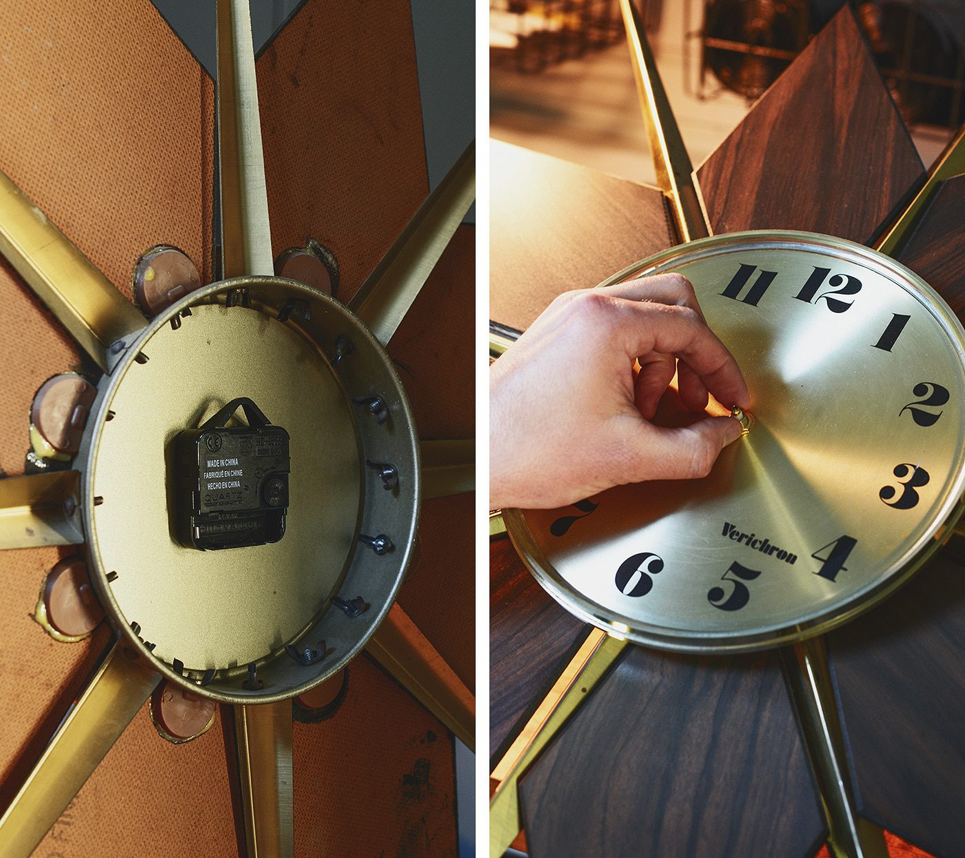 How to repair an antique / vintage clock | via Yellow Brick Home