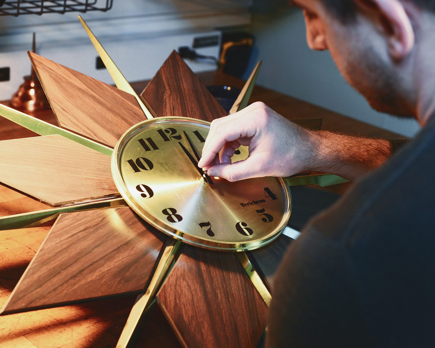 How to repair an antique / vintage clock | via Yellow Brick Home