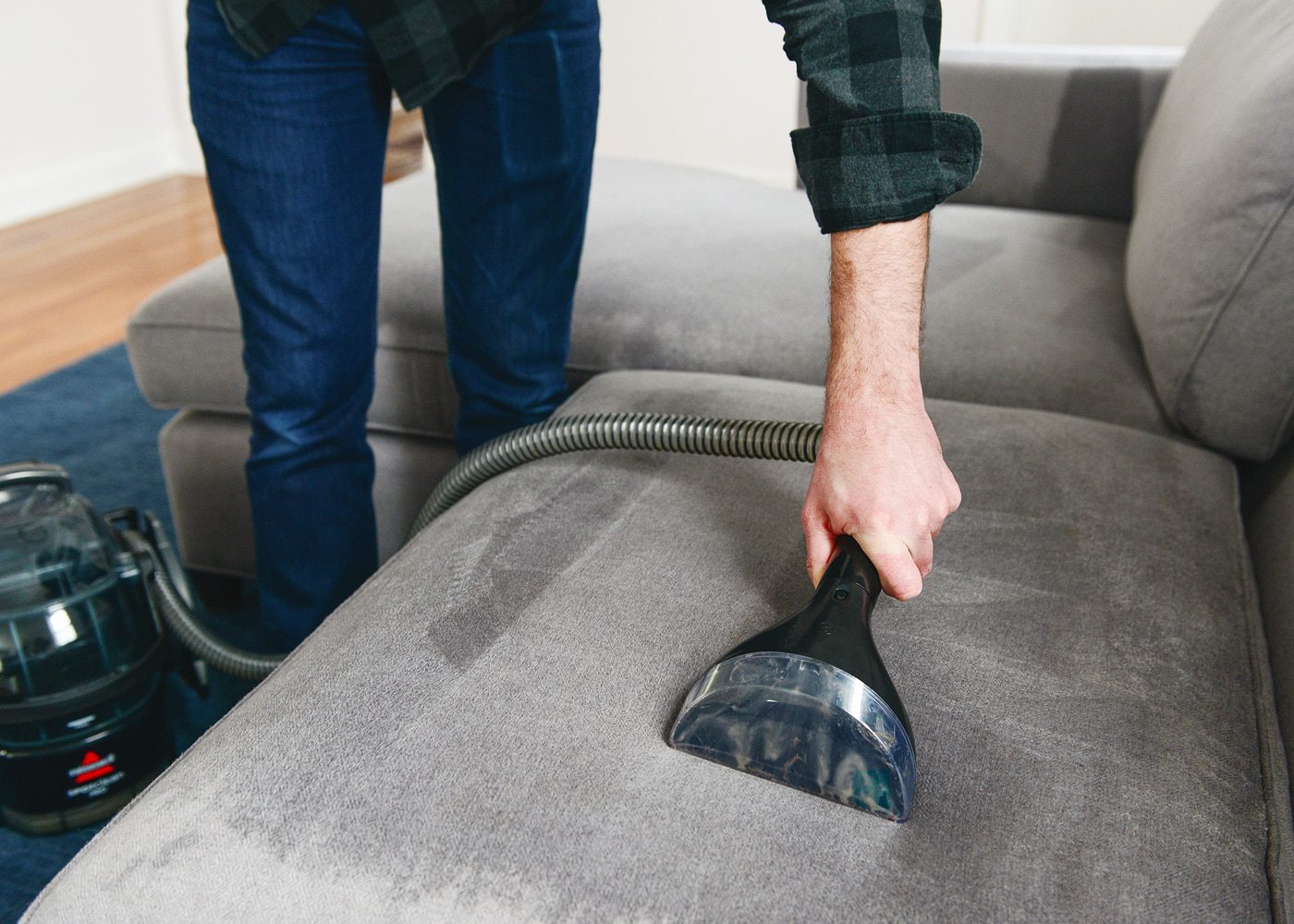 How We Keep Our Upholstery Clean (+ a Giveaway!) - Yellow Brick Home