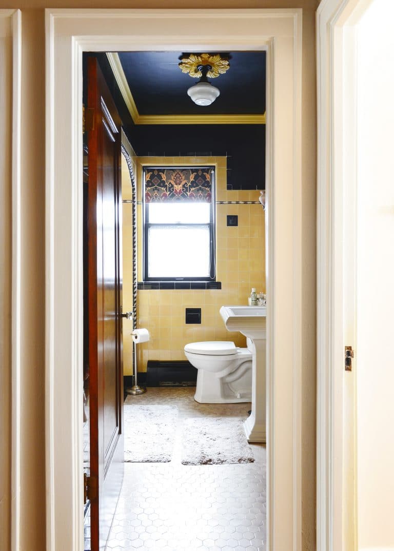 How To Refresh a Vintage Bathroom + Keep the Charm: II of II - Yellow ...