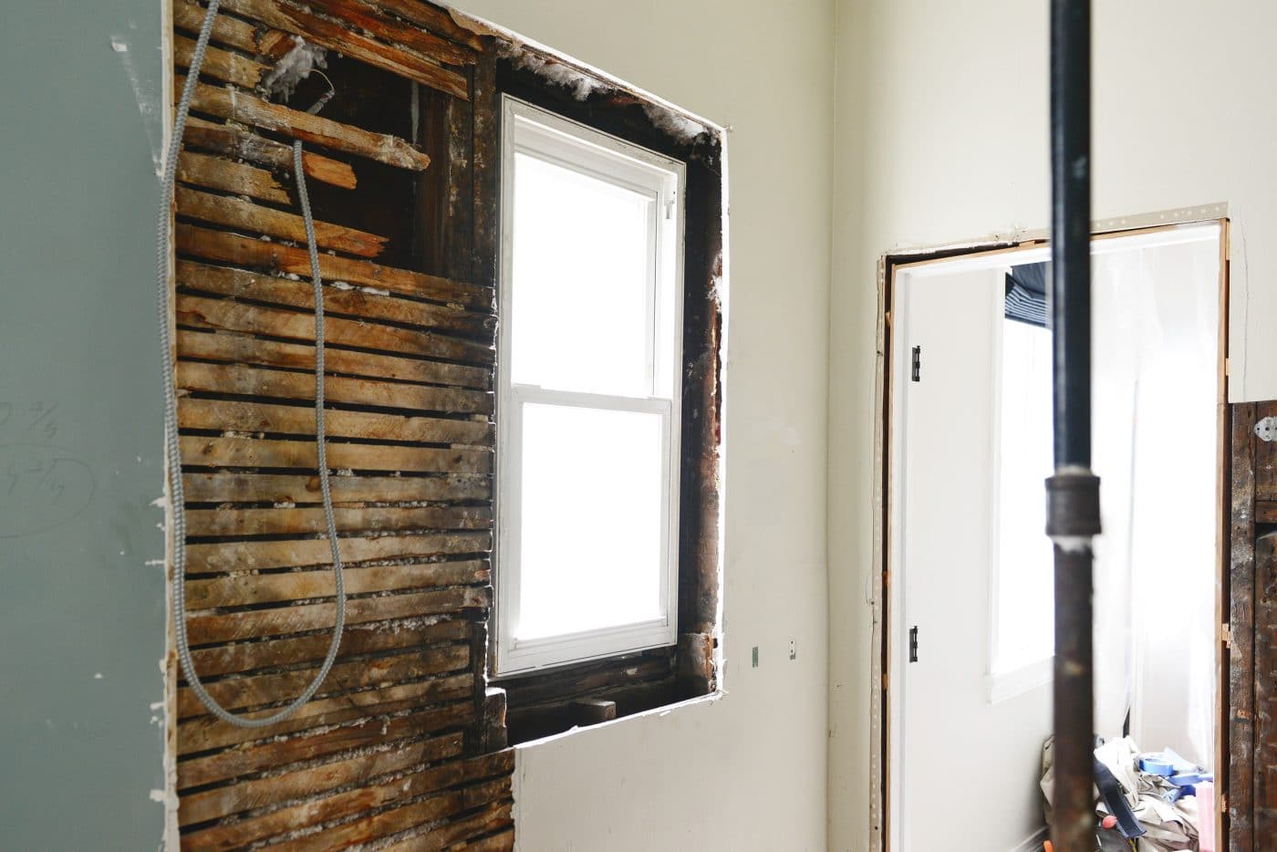 our bathroom renovation, plus plans and progress | via Yellow Brick Home