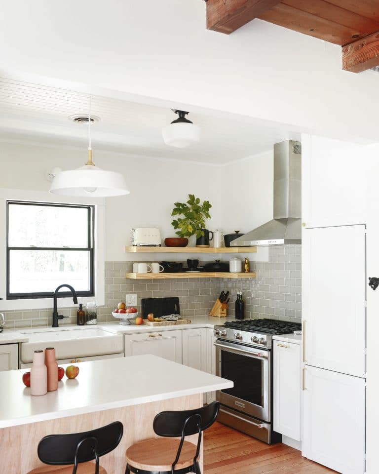 A Case for Open Shelves In the Kitchen - Yellow Brick Home