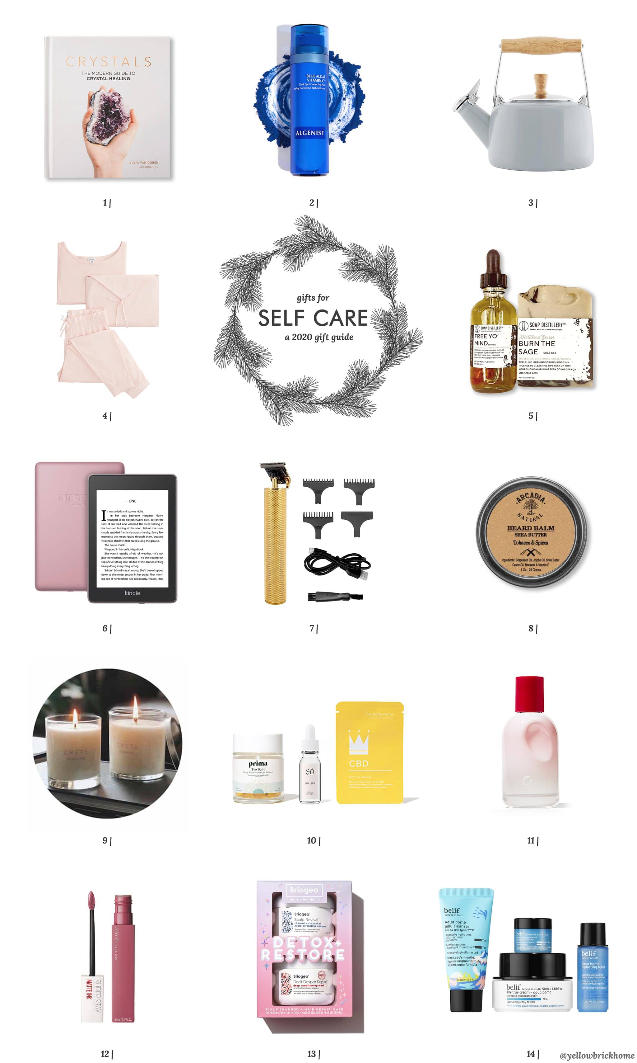 Best gifts for self care, gifts for your best friend, beauty gifts | via Yellow Brick Home
