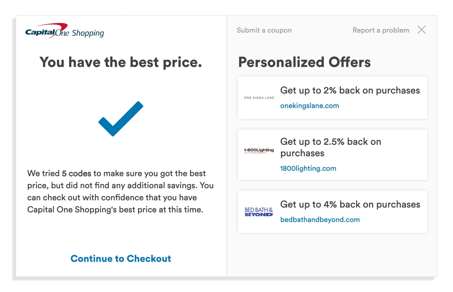 Capital One Shopping review | via Yellow Brick Home