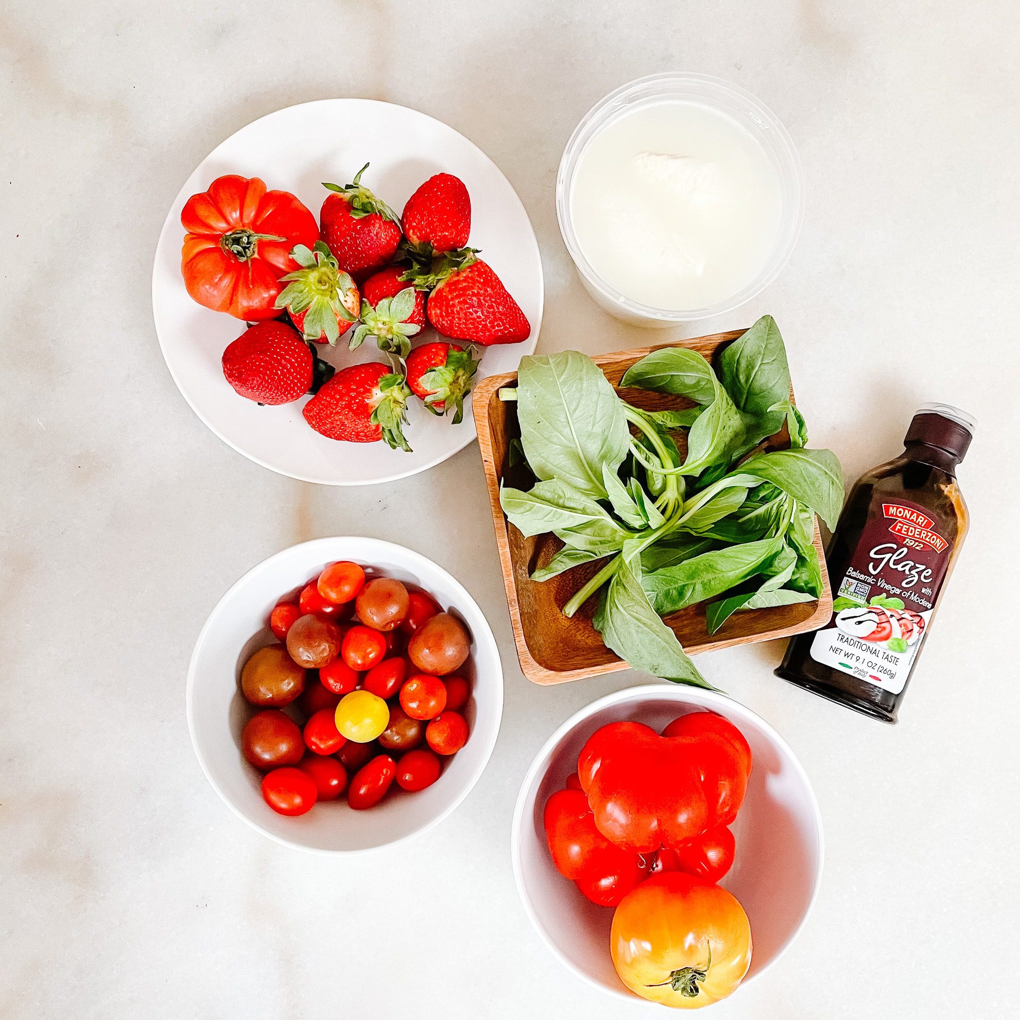 What's for dinner? strawberry salad ingredients | easy weeknight dinner recipes via Yellow Brick Home