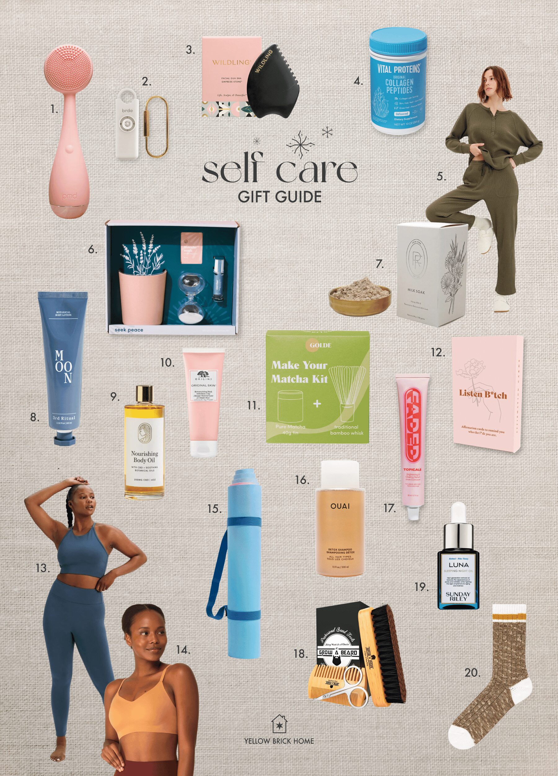 YBH Holiday Gift Guide: For Self-Care - Yellow Brick Home