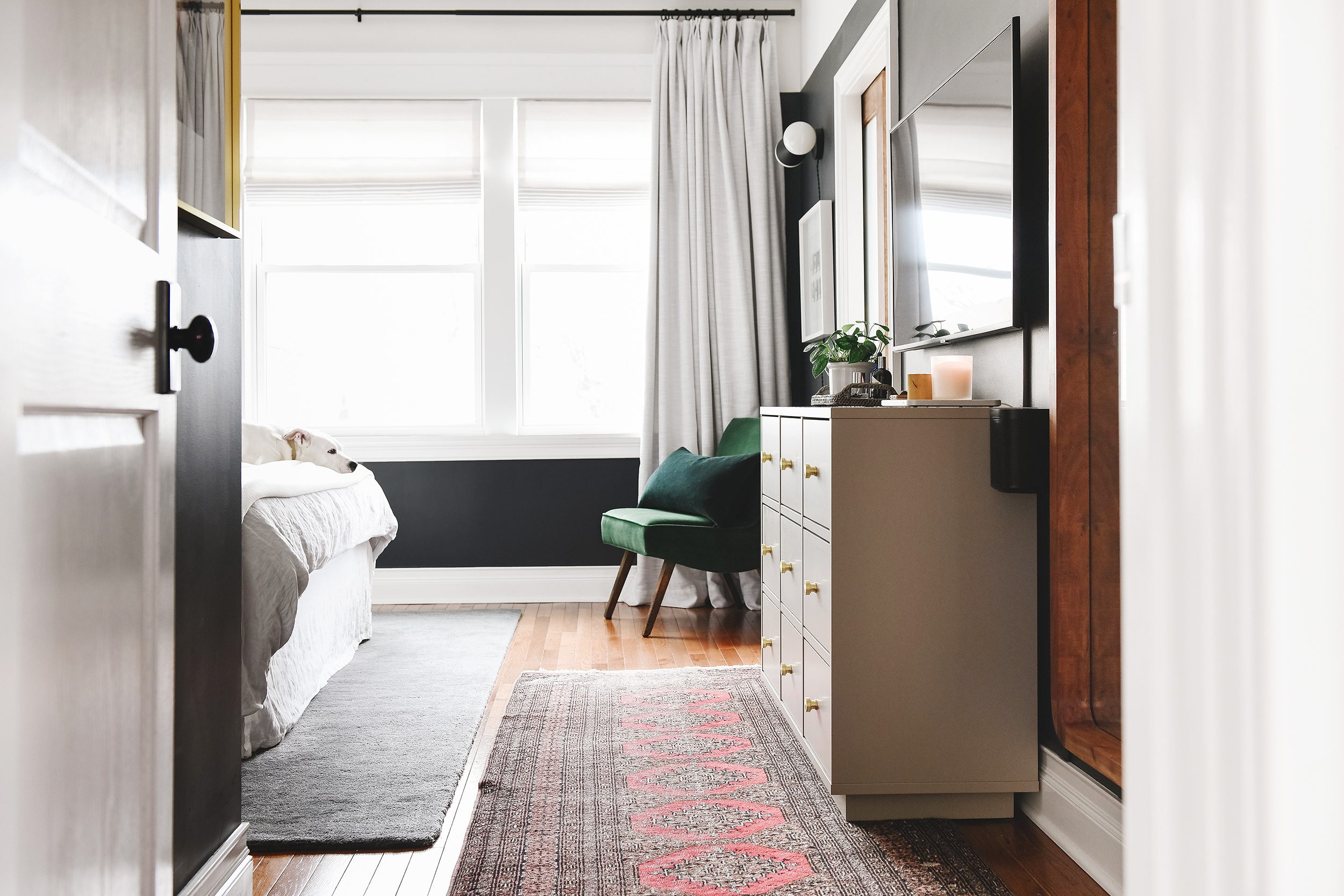 primary bedroom after // via Yellow Brick Home