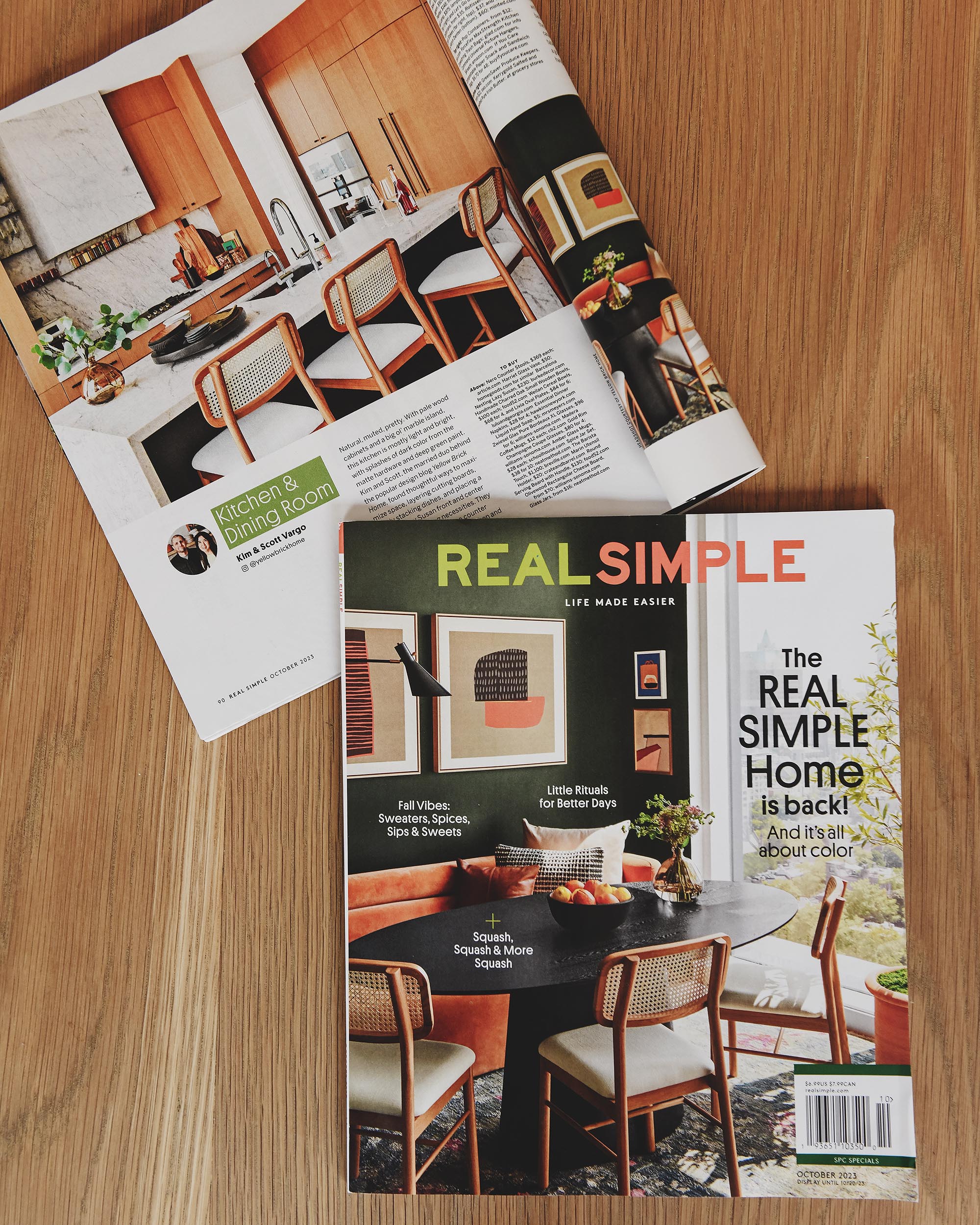 Our article for the Real Simple Home 2023 | via Yellow Brick Home