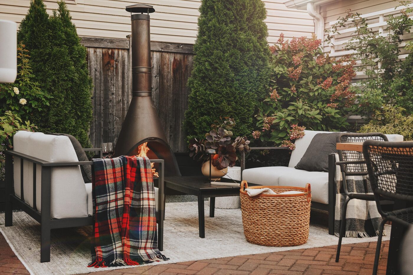7 Ways We Extend Patio Season into Fall - Yellow Brick Home
