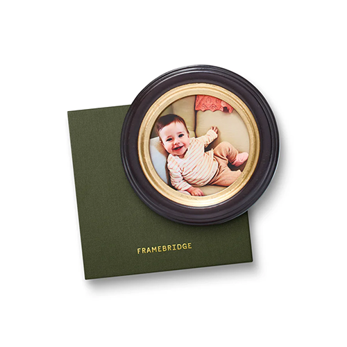 Round tabletop frame